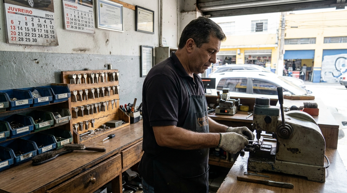 Chave Presencial (Smart Key) em Joinville‑SC
