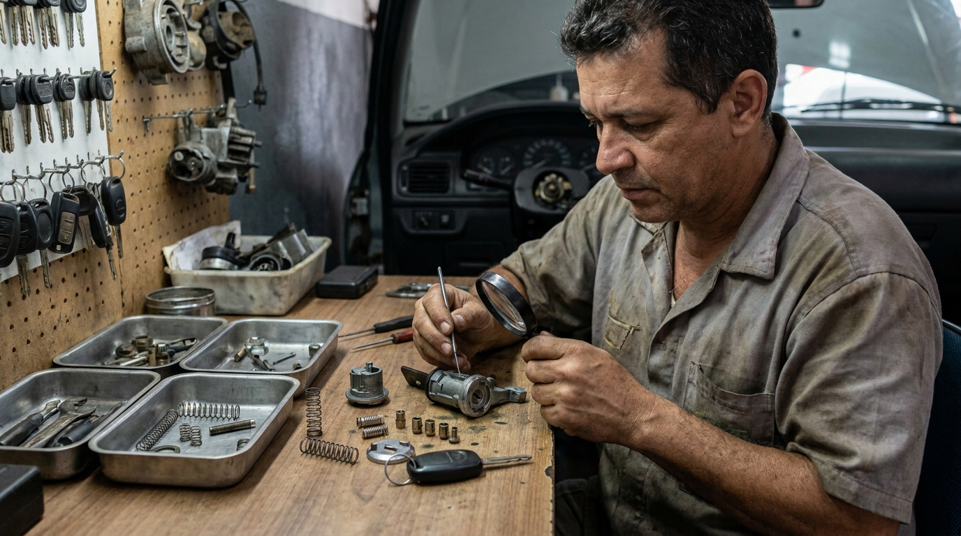Reparo de Fechadura Automotiva em Joinville‑SC