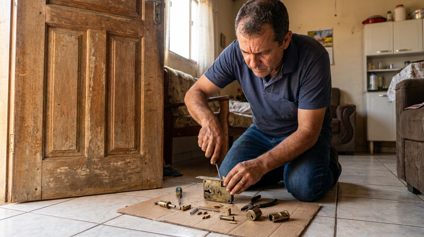 Reparo de Maçaneta em Joinville‑SC